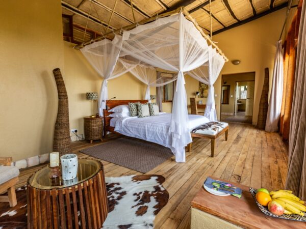 Kyambura Gorge Lodge double room Queen Elizabeth national park