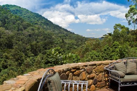 Engagi Lodge in Uganda’s Bwindi Impenetrable Forest National Park.