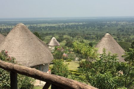 Park View Safari Lodge cottages, Queen Elizabeth National Park, Uganda
