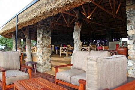 Kidepo Savannah Lodge lounge northern Uganda