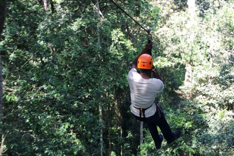 See Uganda at pace experience Zip lining in Mabira Forest Venture