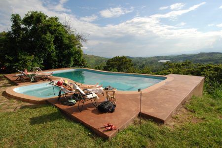 Ndali Lodge swimming pool