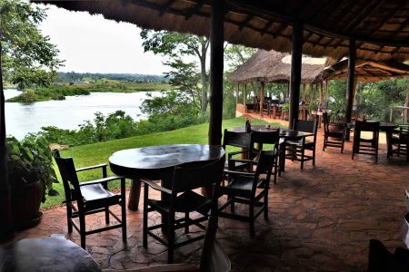The Haven Eco River Lodge restaurant Jinja, Uganda