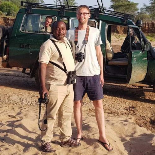 Venture Uganda guide and birding expert Alex