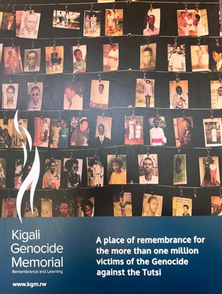 A Poster at the entrance of the Memorial