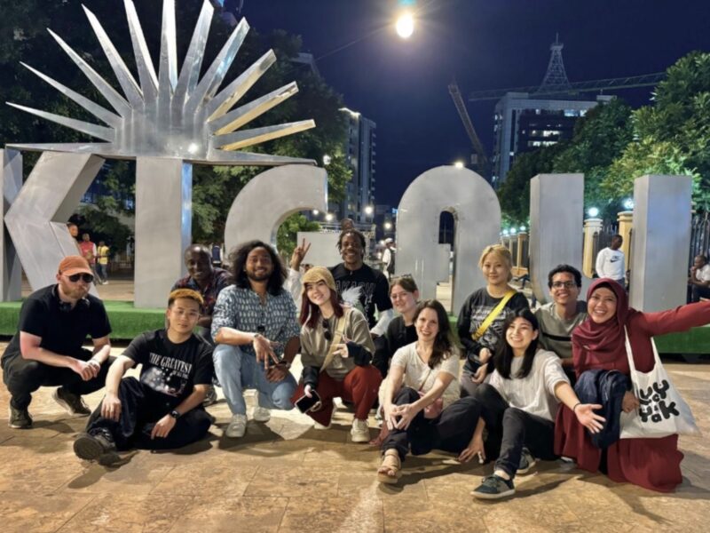 An evening in Kigali, Rwanda for MSc Global Development students