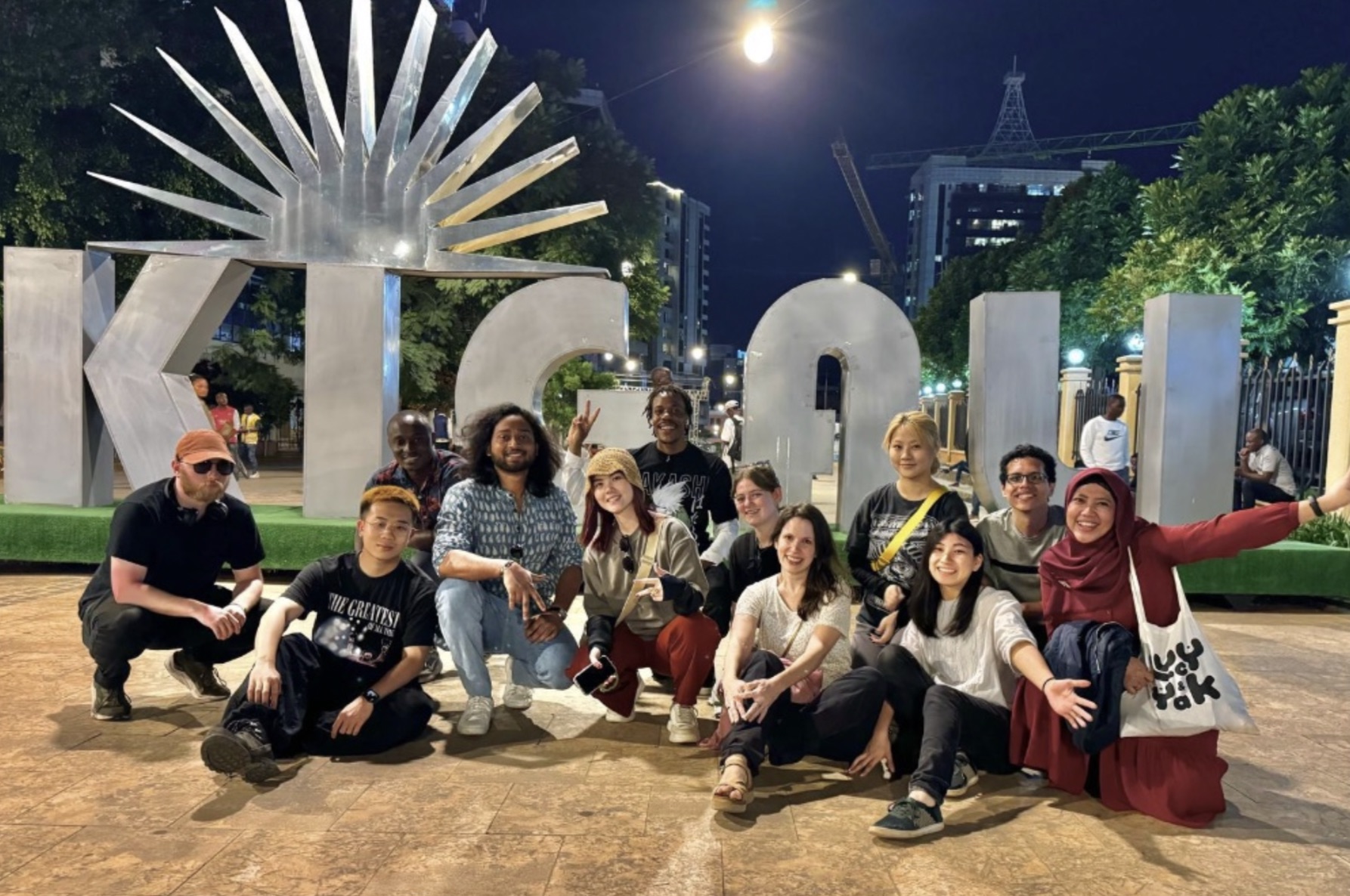 An evening in Kigali, Rwanda for MSc Global Development students