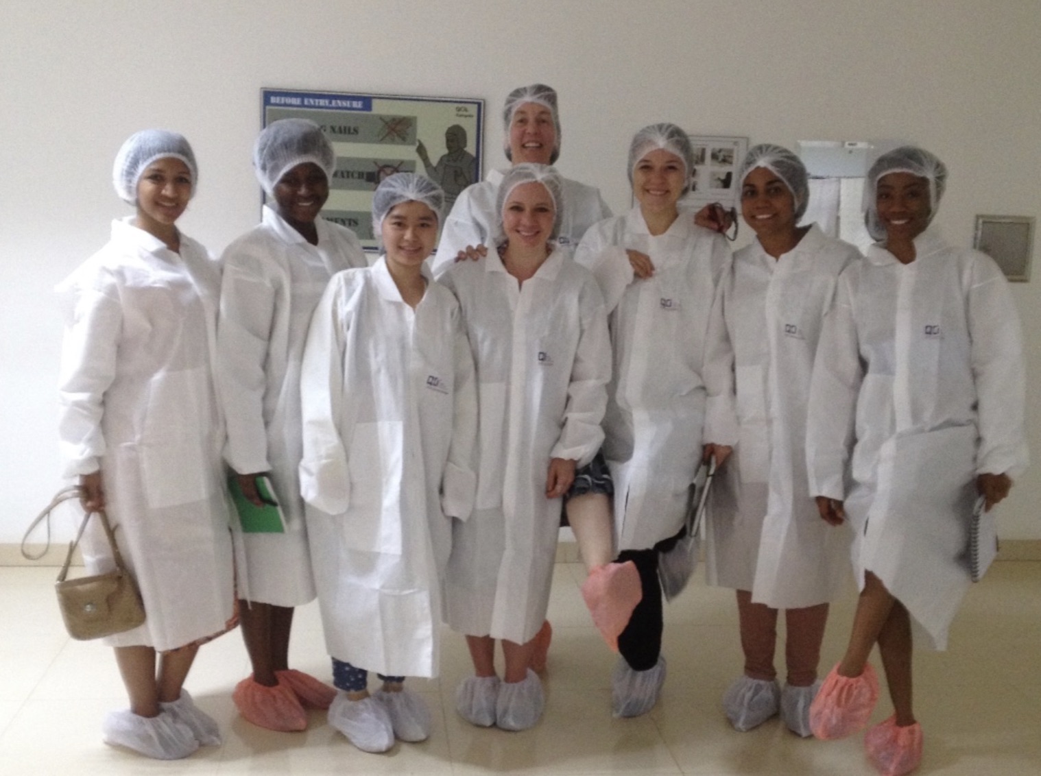 Visiting a world-leading pharmaceutical factory