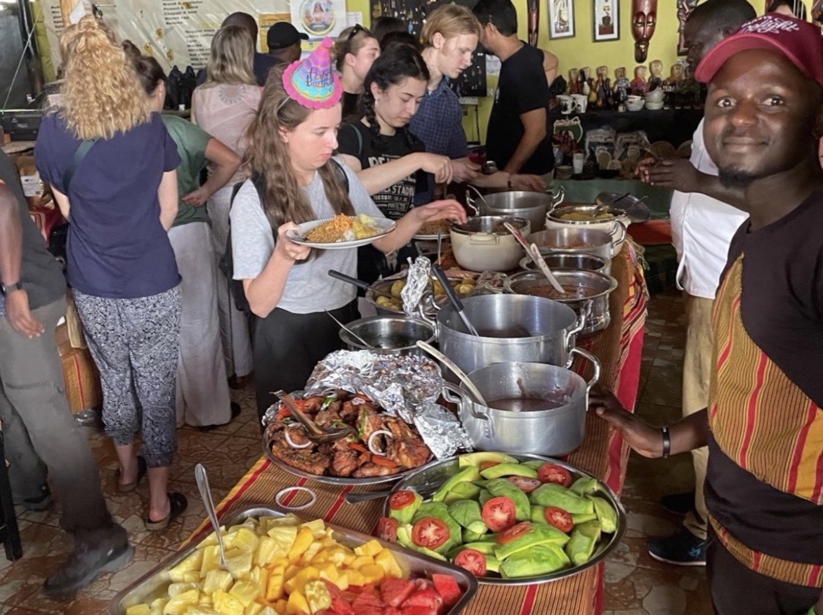 Delicious fresh food on a tour of Uganda Delicious fresh food on a tour of Uganda