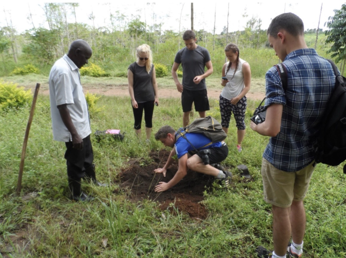 Tourists Plant indigenous tree species in Uganda Tourists Plant indigenous tree species in Uganda