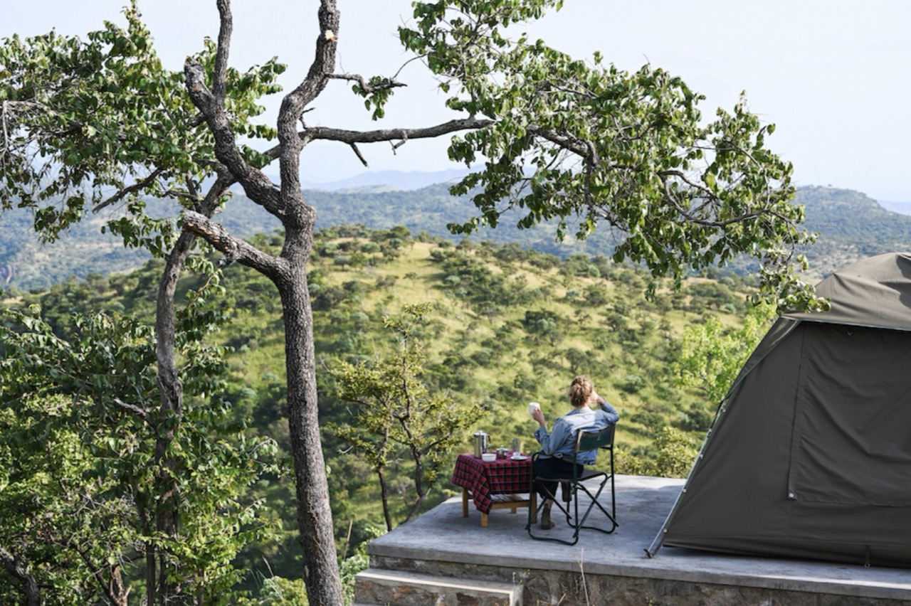 Kara-Tunga's Mt. Morungole Eco-camp in Uganda Kara-Tunga's Mt. Morungole Eco-camp in Uganda