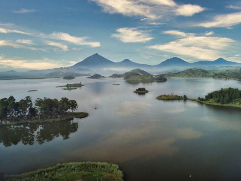 Lake Mutanda in Uganda