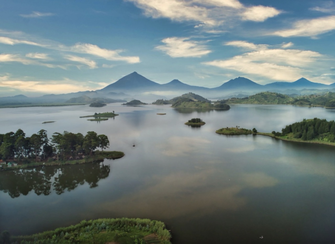 Lake Mutanda in Uganda Lake Mutanda in Uganda