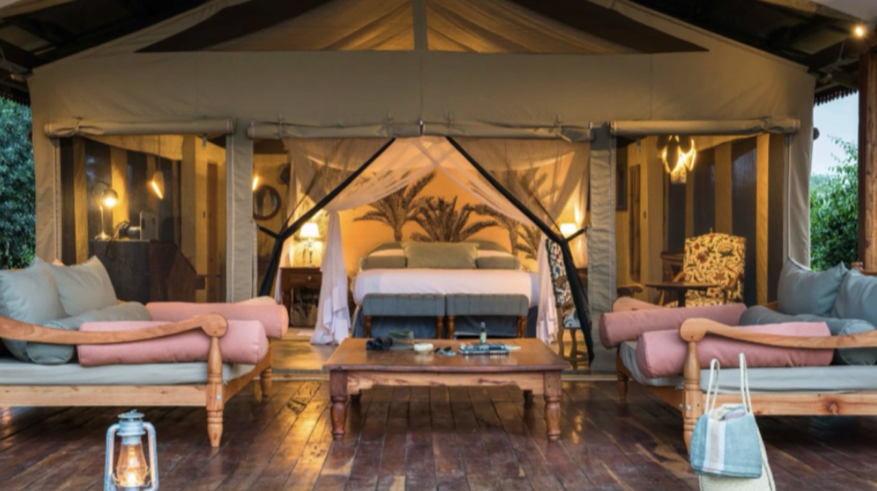 The River Station luxury safari tents in Uganda The River Station luxury safari tents in Uganda