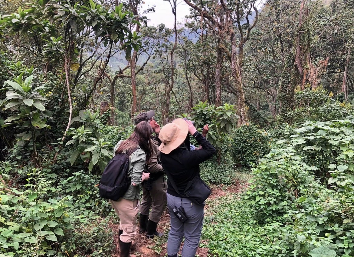 Venture Uganda birding trip to Uganda Judith Mirembe, guiding a just concluded Venture Uganda birding trip to Uganda
